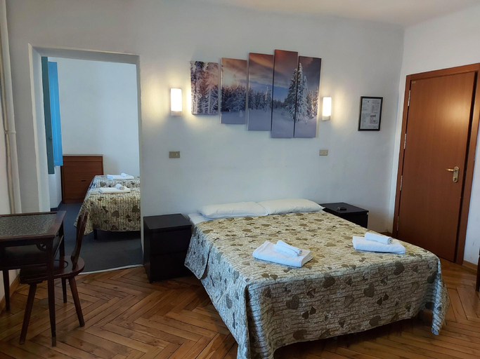 Bedroom, Hotel Sommeiller, Torino
