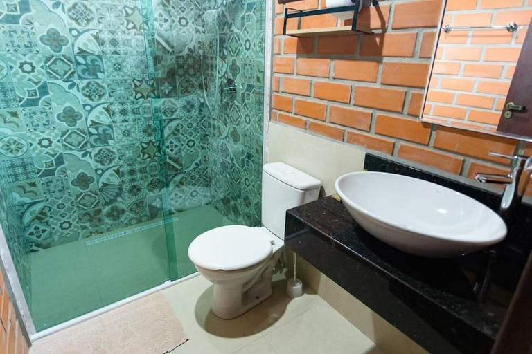 Bathroom 3, Pousada Casarao Gastehaus, Pomerode