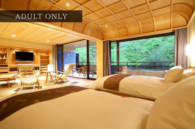 Bedroom 3, Okuikaho Ryotei Kaichoro Ryokan, Shibukawa
