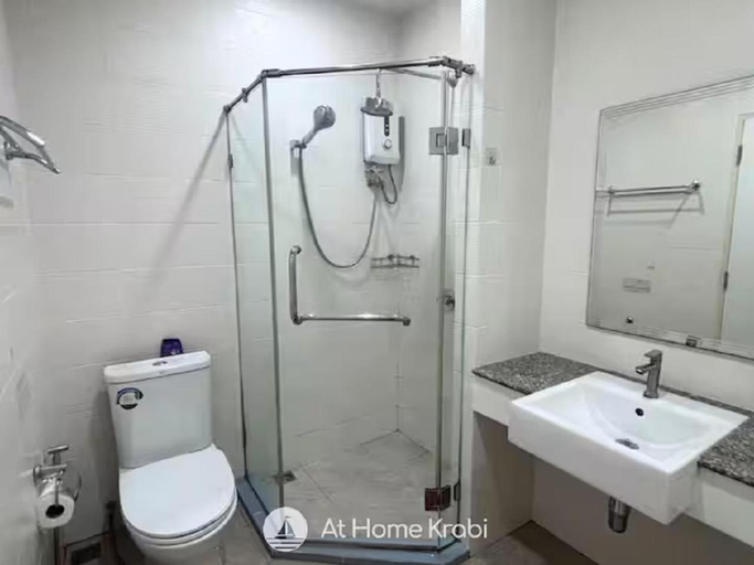 Bathroom 2, At Sea Condotel, Mueang Krabi