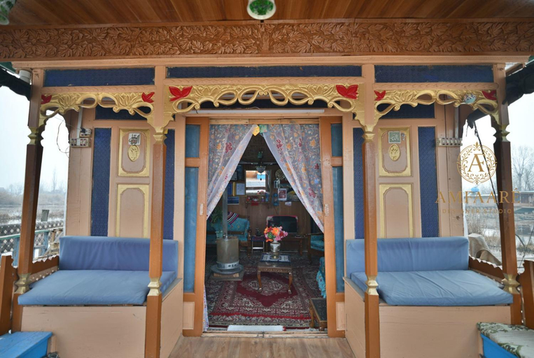 Bedroom 3, houseboat wild rose, Srinagar