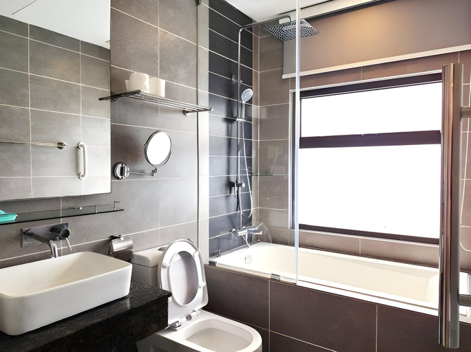 Bathroom, Genting MajesticColdStayCation2R2B @ IDelemen, Genting Highlands
