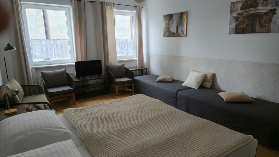 Bedroom 3, Hotel Atlas, České Budějovice