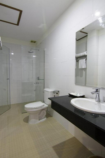 Bathroom 5, Kouprey Hotel, Siem Reap