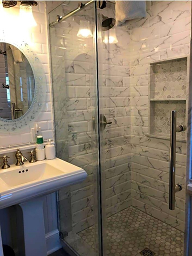 Bathroom, Beauclaires Bed & Breakfast, Cape May