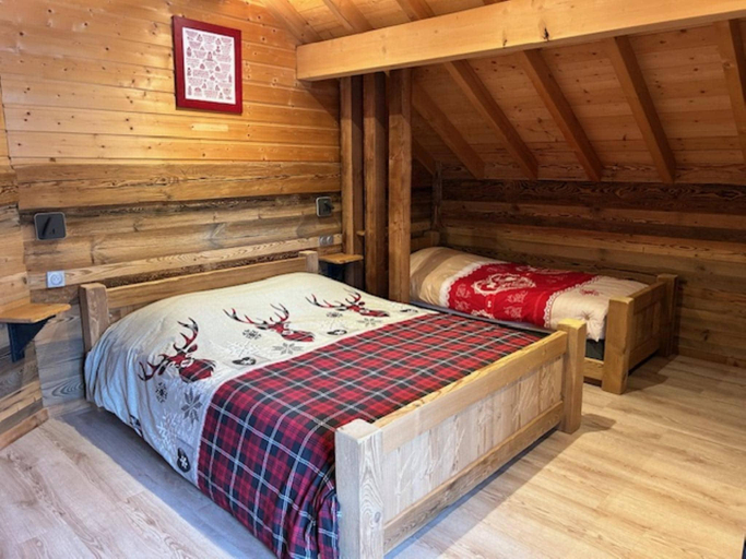 Bedroom 3, Chalet in Ventron near La Bresse Ski Area, Vosges