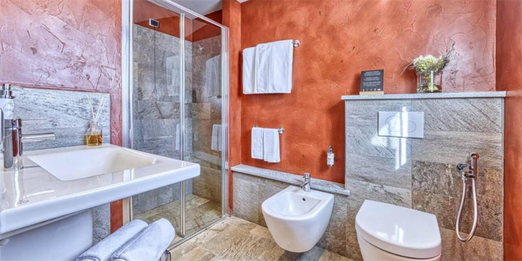 Bathroom, Hotel Sant'Orso - Mountain Lodge & Spa, Aosta