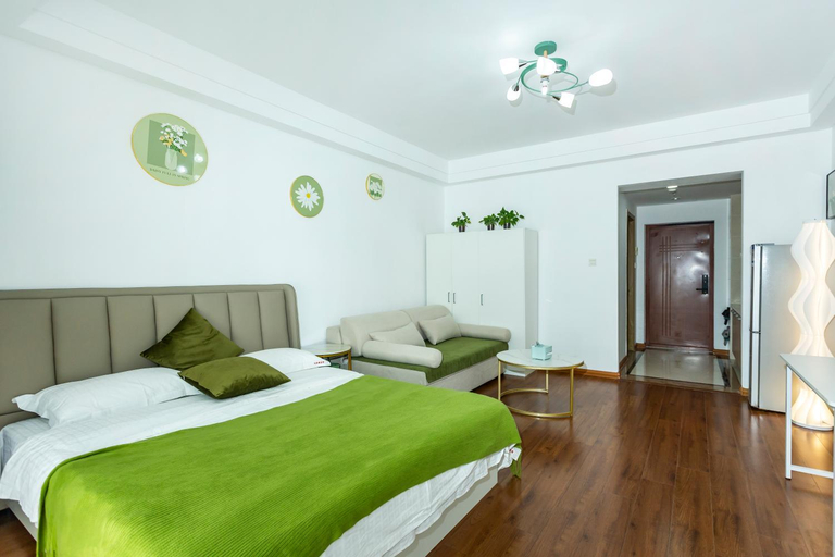 Bedroom 3, Dalian Hong Xi Yuan Apartment Wanda Plaza, Dalian