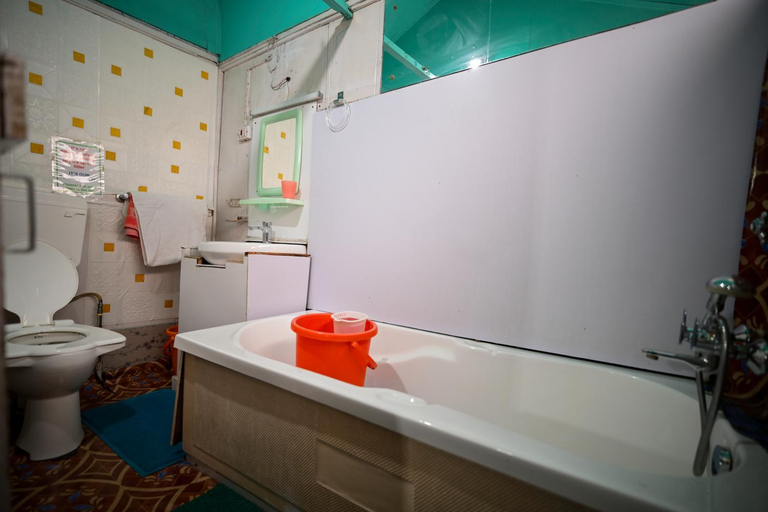 Bathroom 4, houseboat wild rose, Srinagar