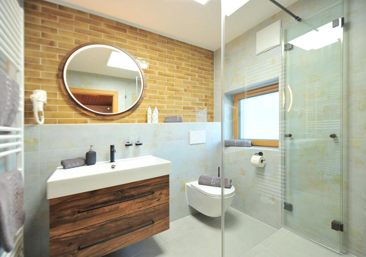 Bathroom 2, Appartements & Chalets Wiesenruh, Reutte