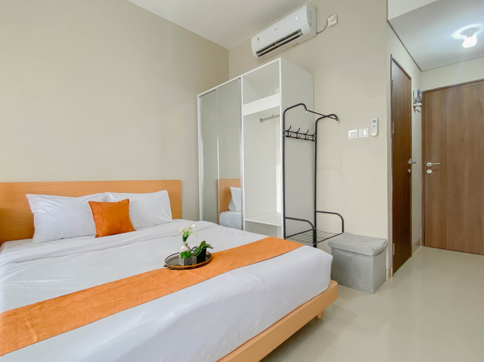 Bedroom 2, Modern Studio Apartment near SICC at Royal Sentul Park By Travelio, Bogor