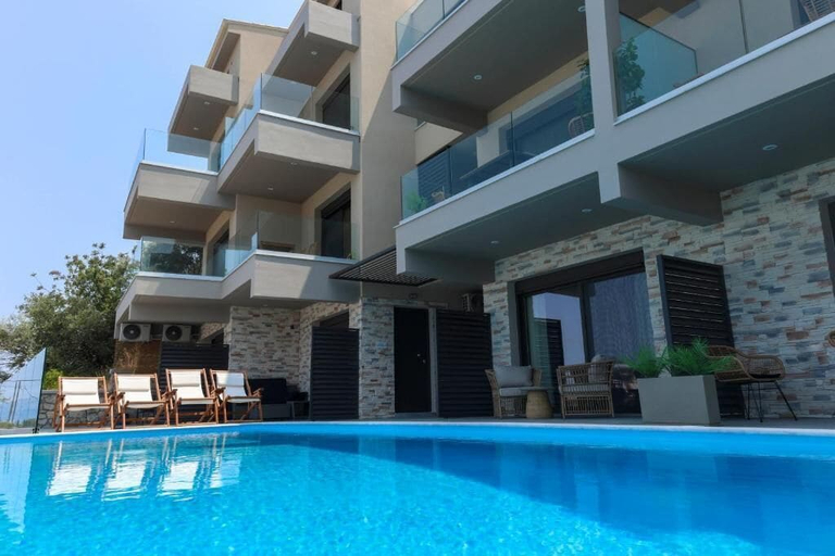 Pool, Green Bee Apartment Sea View, Ionian Islands
