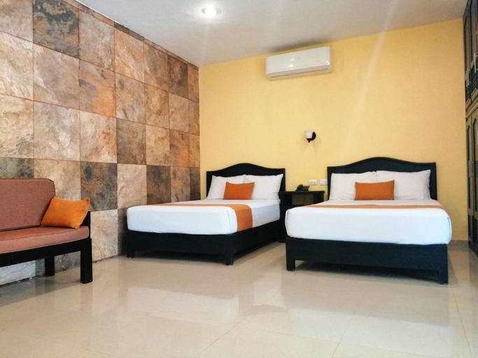 Bedroom 2, Departamentos X`Kanlol, Izamal