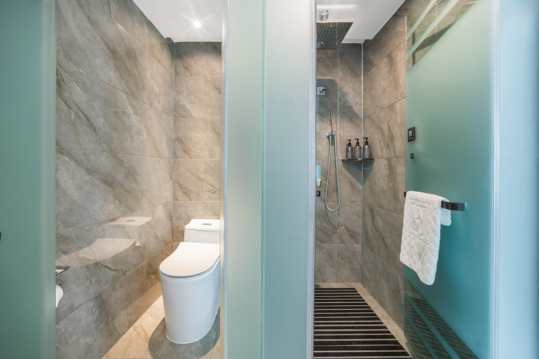 Bathroom 3, Lan'ou International Hotel (Atushi Branch), Kizilsu Kirghiz