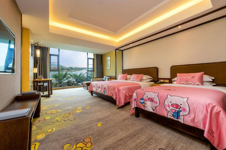 Bedroom 3, 桂林古镇江璟Lijiang Riverside Hotel, Daxu Ancient Town, Guilin, Guilin