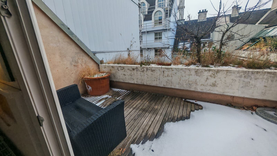Terrace/patio, Comfy 3BR Near Belvedere Palace, Wien