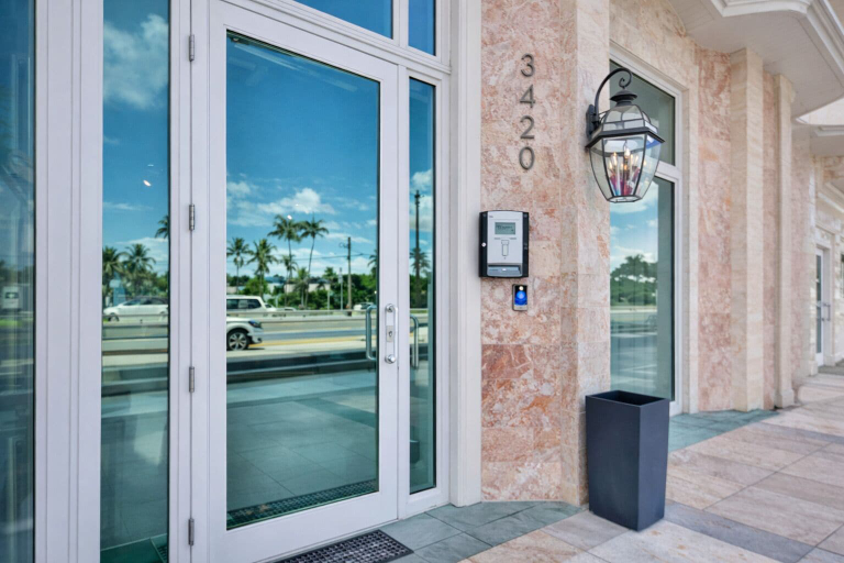 Exterior detail, Miami Beach Studio Quiet Oasis, Miami-Dade