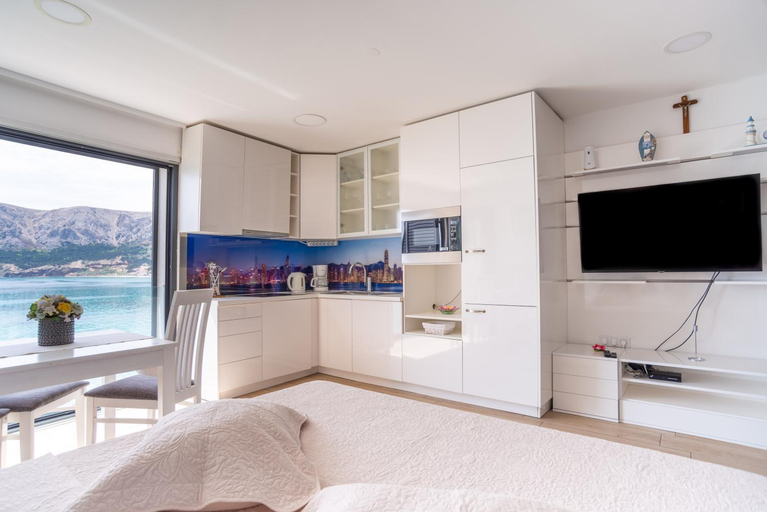 Bedroom, Apartments Palada 1, Baška