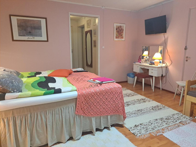 Bedroom, Motelli Nuttulinna, Northern Ostrobothnia