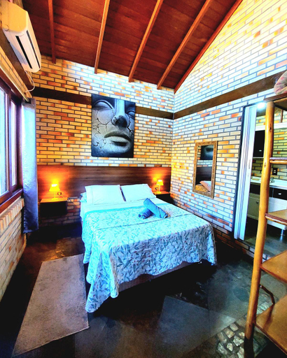 Bedroom 2, Pousada Raízes da Guarda, Palhoça