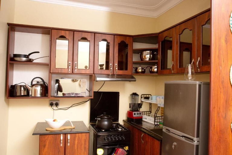 Private kitchen 2, Kirungi tourism hotel apartments, Fort Portal