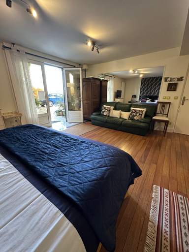 Bedroom 2, Le studio Chez Marile, Val-de-Marne