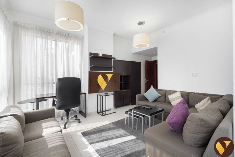 Living area 5, Vogue| Burj Residence near Dubai Mall Burj Khalifa, Dubai