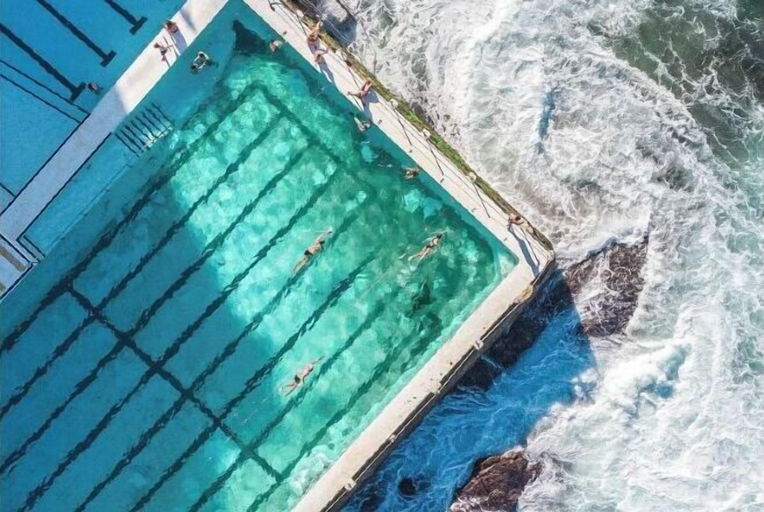 Pool, Ocean view luxury 3 bedroom home with balcony, Sydney