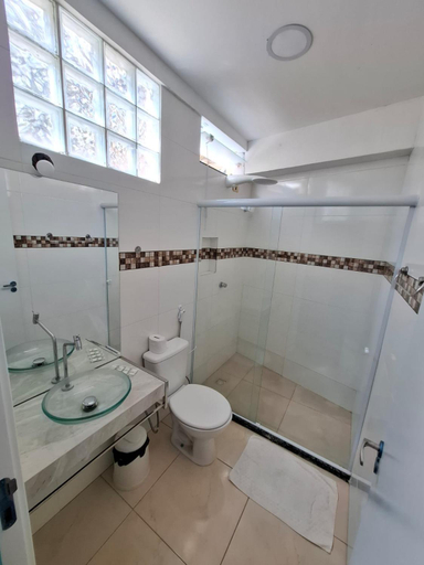Bathroom 3, POUSADA PARAISO da BARRA DA TIJUCA, Rio de Janeiro