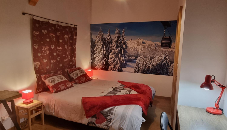 Bedroom 3, Chalet Arpitan - les Carroz - Grand Massif, Haute-Savoie