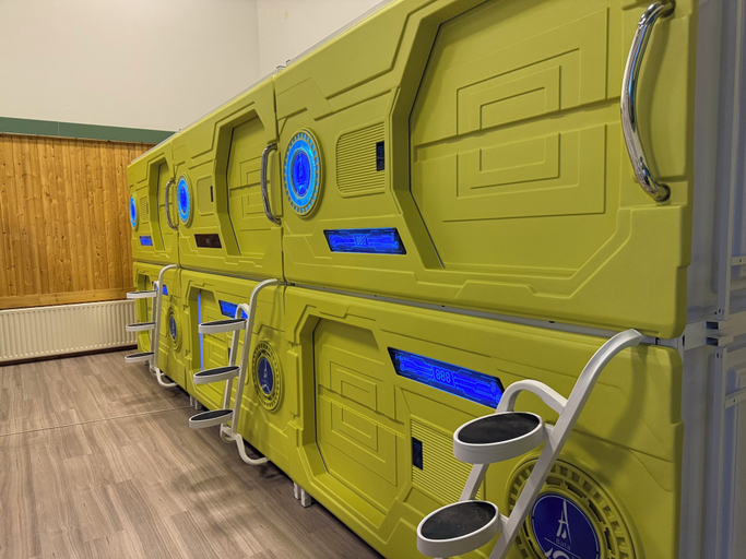 Fitness facility 3, Space capsule Hostel by Welcome Iceland, Dalabyggð