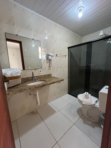 Bathroom, Pousada Luar, Santa Cruz Cabrália