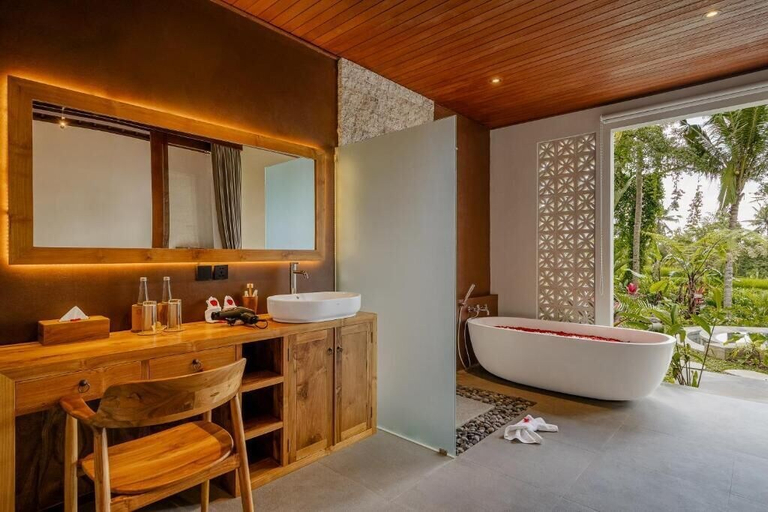 Bathroom 5, View Merta Ubud Villa, Gianyar