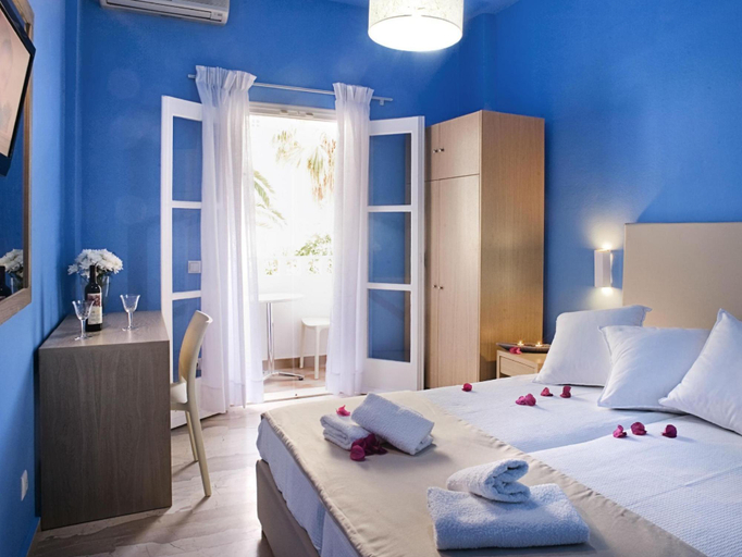 Bedroom 2, Poseidon Mansion Sunset, South Aegean