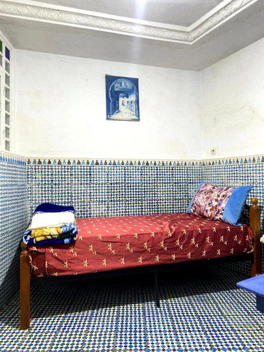 Bedroom 2, White And Blue, Essaouira