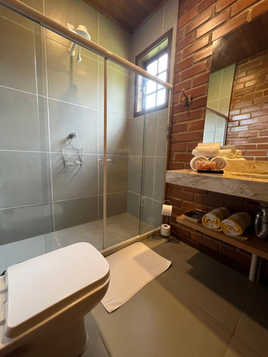 Bathroom 3, Cactus Chales & Cabanas em lumiar, Nova Friburgo