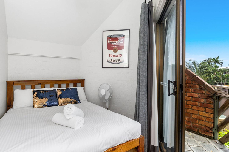 Bedroom 2, Balcony on Lawson Apartments, Byron