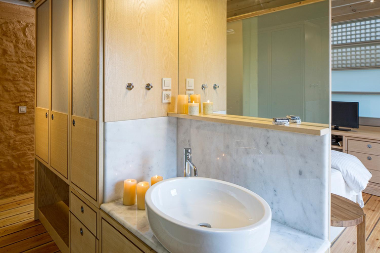 Bathroom 2, Olea Villas - Infinity Pool, Hot Tub, Sea Views, Crete
