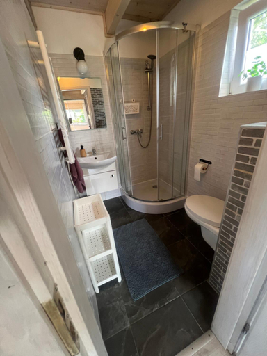 Bathroom 2, Domki w Dolinie Wiezycy, Kartuzy