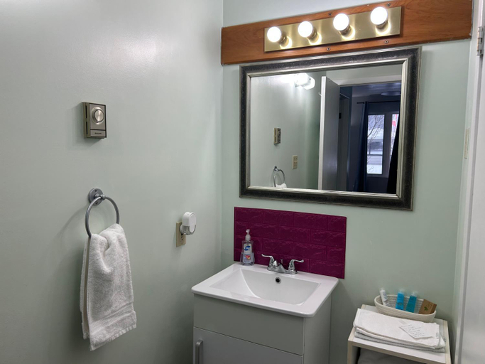 Bathroom 4, Mountain View Motel, Renfrew