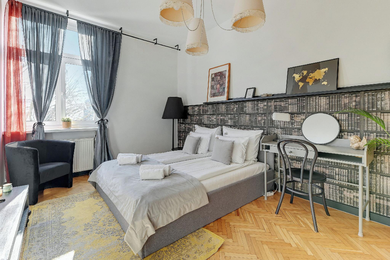 Bedroom 2, Ogarna Baltus, Main Old Town by Downtown Apartments, Gdańsk City