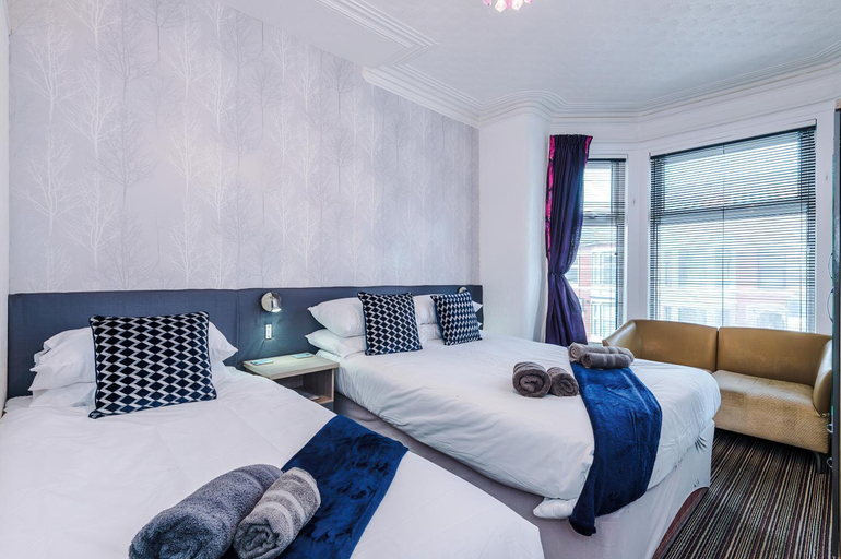 Bedroom 2, Blackpool Lodge, Blackpool