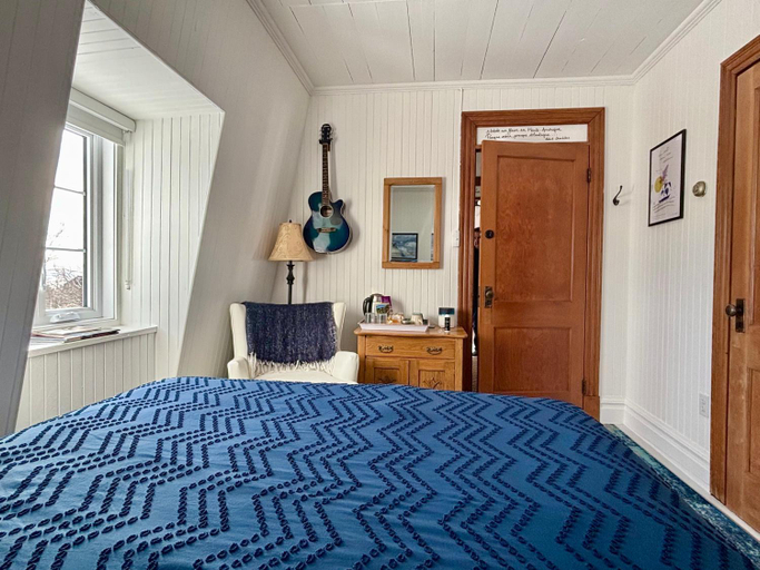 Bedroom, Auberge musicale Pour un Instant, Charlevoix-Est