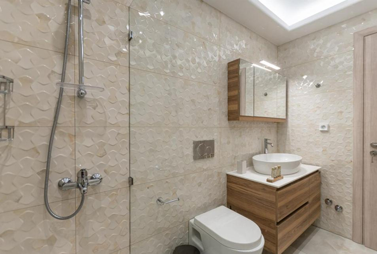 Bathroom 2, Naxos Pantheon Luxury Apartments, South Aegean