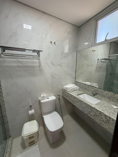 Bathroom 4, Hotel Castanheira de Ipatinga, Ipatinga