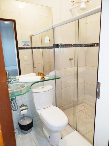 Bathroom, Pousada Sao Miguel dos Milagres, São Miguel dos Milagres