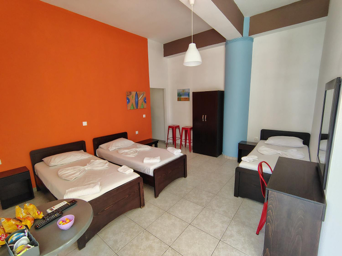 Bedroom 2, Galini Studios & apartments Laganas, Ionian Islands