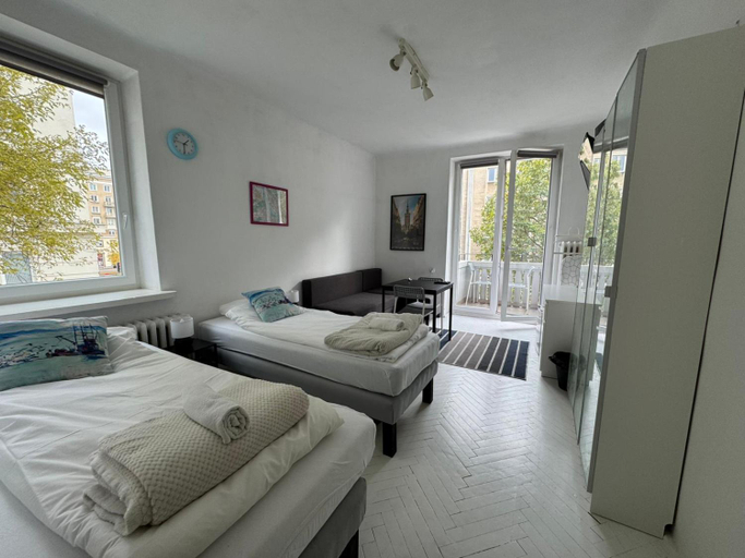 Bedroom 2, Ogrodowa Apartments, Warsaw
