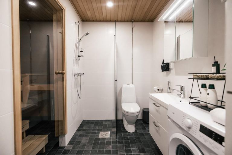 Bathroom 2, Downtown Arctic Stay By Book Lapland, Lapland