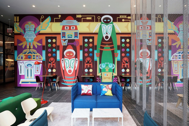 Public Area 4, citizenM Seattle South Lake Union, Seattle